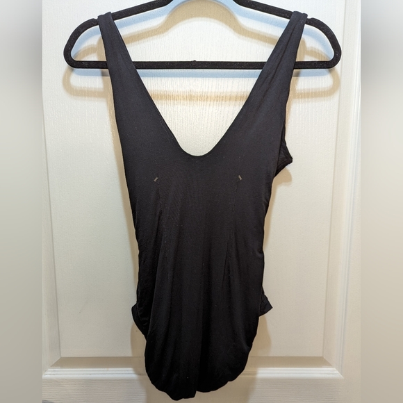 Faux Wrap Contour Bodysuit - Picture 3 of 6